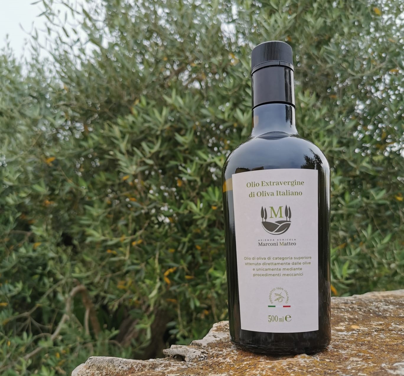 Olio evo Marconi Matteo bottiglia da 500 ml