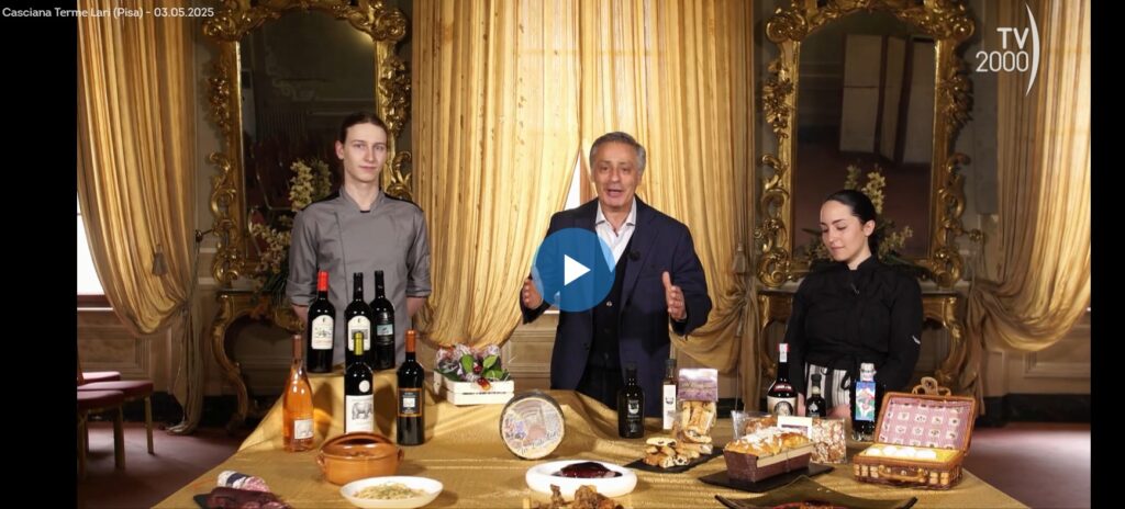 Puntata Borghi D'Italia TV2000 Cascian Terme Lari